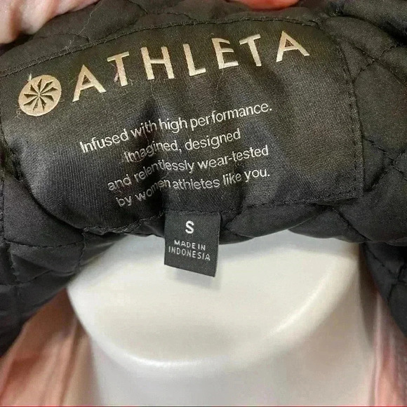 Athleta jacket high performance winter parka jacket keyhole sleeve size small - Picture 10 of 10